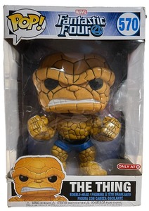 lot 33 image: POP MARVEL FANTASTIC 4 THE THING #570 BOBBLE HEAD FIGURE