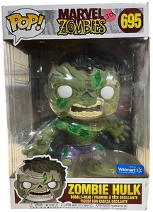 lot 32 image: POP MARVEL ZOMBIES ZOMBIE HULK #695 BOBBLE HEAD FIGURE