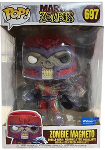 lot 31 image: POP MARVEL ZOMBIES ZOMBIE MAGNETO #697 BOBBLE HEAD FIGURE