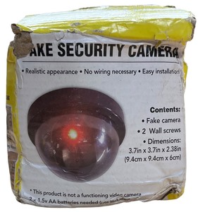 lot 493 image: FAKE SECURITY CAMERA