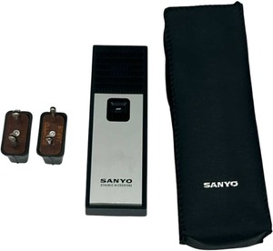 lot 81 image: VINTAGE SANYO DYNAMIC MICROPHONE TAPE HM-28 JAPAN 704