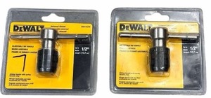 lot 127 image: DEWALT UNIVERSAL TAP HANDLE, SET OF 2