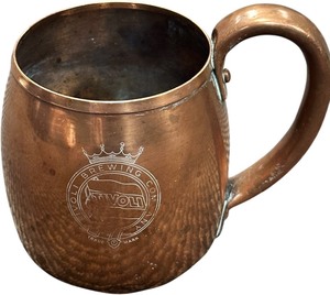 lot 113 image: VINTAGE COPPER MUG