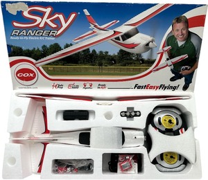 lot 180 image: SKY RANGER COX SKY RTF ELECTRIC RC AIRPLANE WITH 2.4hz RADIO