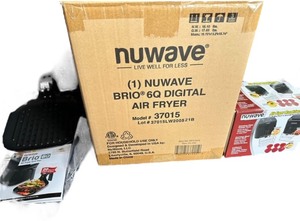 NUWAVE OVEN BUNDLE, 6 QUART, BREAKFAST KIT, GRILL PAN