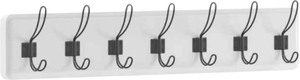 lot 119 image: 7 HOOK COAT RACK 34L X 4 W X 5.5 H, OPEN BOX, BRAND NEW