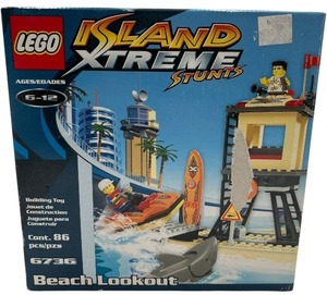 lot 200 image: BRAND NEW STAR WARS LEGO 6736 BEACH LOOKOUT