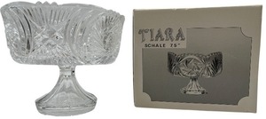 lot 171 image: VINTAGE 7.5 TIARA CRYSTAL PEDESTAL BOWL