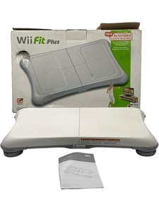 lot 202 image: WII FIT PLUS, FITNESS BOARD ONLY