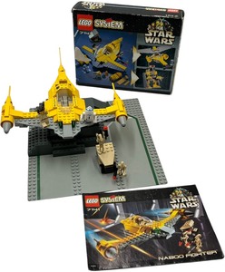 lot 212 image: STAR WARS LEGO 7141 COUNTED. COMPLETE SET. NABOO FIGHT