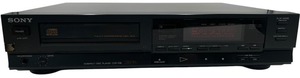 lot 310 image: SONY CDP-550 SINGLE TRAY CD PLAYER (NO REMOTE)