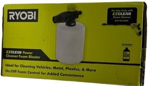 lot 312 image: RYOBI EZCLEAN POWER CLEANER FOAM BLASTER