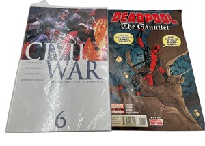 lot 309 image: MARVEL COMIC DEAD POOL CIVIL WAR