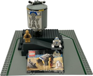 lot 244 image: STAR WARS LEGO 7106 COUNTED. COMPLETE SET. DROID ESCAPE