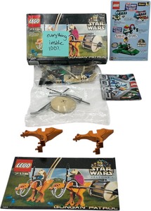 lot 239 image: STAR WARS LEGO 7115 COUNTED. COMPLETE SET. GUNGAN PATROL