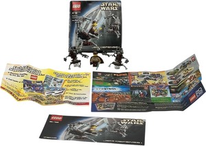 lot 238 image: STAR WARS LEGO 7203 COUNTED. COMPLETE SET. JEDI DEFENSE