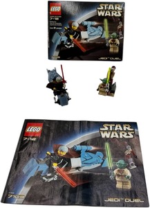 lot 237 image: STAR WARS LEGO 7103 COUNTED. COMPLETE SET. JEDI DUEL