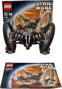 lot 235 image: STAR WARS LEGO 4481 COUNTED. COMPLETE SET.  HAILFIRE DROID