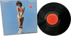 lot 408 image: BARBARA STREISAND SUPERMAN ALBUM -  VINYL RECORD