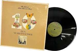 lot 375 image: The Best of Peter, Paul, and Mary - (Ten) Years Together Vinyl Album