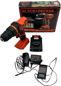 lot 315 image: BLACK AND DECKER CORDLESS DRIVERDRILL