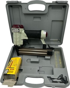 lot 449 image: TOOL SHOP 18G BRAD NAILER WITH  CARRYING CASE