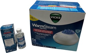 lot 500 image: VICKS VAPOR STEAM VAPORIZER WITH SOLUTION