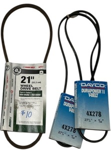 lot 440 image: SERPENTINE BELTS BUNDLE OF 3