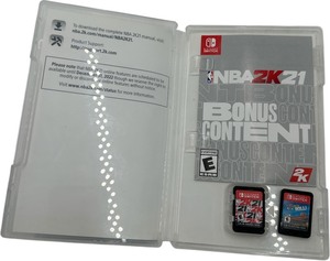 lot 304 image: NINTENDO SWITCH GAMES  NBA 2K21  PAW PATROL