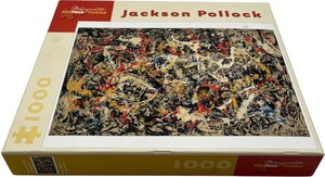 lot 518 image: VINTAGE JACKSON POLLOCK 1000 PIECES PUZZLE