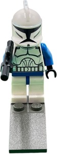 lot 546 image: STAR WARS LEGO CAPTAIN REX, CLONE WARS ERA MINIFIG