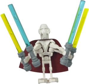 STAR WARS: LEGO GENERAL GRIEVOUS BUILDABLE FIGURE