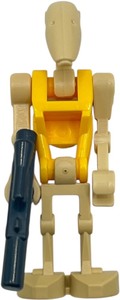 lot 573 image: STAR WARS MINIFIG BATTLE DROID COMMANDER