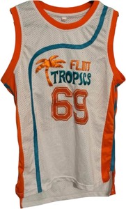 lot 131 image: MOVIE FLINT TROPICS DOWNTOWN #69 JERSEY SIZE MEDIUM 40