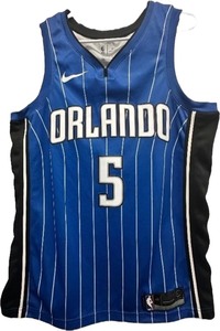 lot 140 image: NIKE BAMBO ORLANDO #5 JERSEY SIZE 48