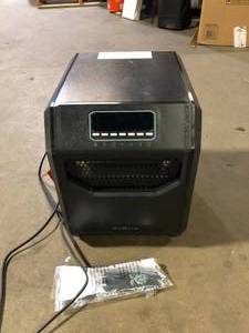 WeWarm Electric 6 Element Infrared Space Heater Black Plastic  Customer Returns See Pictures