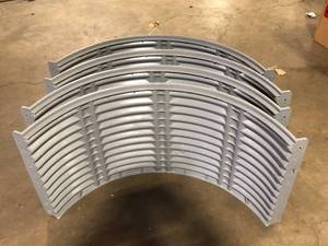 Lot of Heavy Duty Round 24 inch  Plastic Area Wall   Customer Returns See Pictures