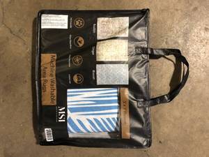 MSI Machine Washable Area Rug Customer Returns See Pictures