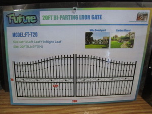 20 Bi-Parting Driveway Gate