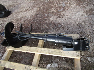 Future Mini Excavator 18 Post Hole Auger 1 Pins