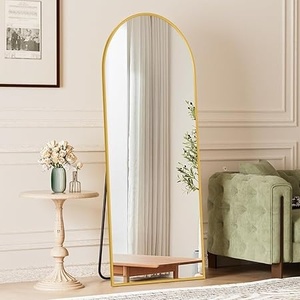 lot 6 image: Elegant Full-Length  Frame Mirror