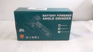 lot 21 image: Battery Powered Angle Grinder with Brushless Motor