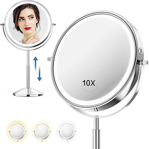 lot 31 image: Adjustable LED Makeup Mirror with 60 LEDs