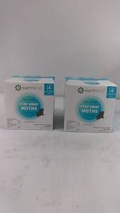lot 98 image: Earthkind Stay Away Moths Fast-Acting Pouches - 2 Packs