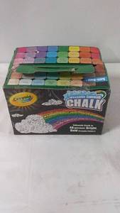 lot 109 image: Crayola Washable Sidewalk Chalk, 48 Assorted Bold Colors