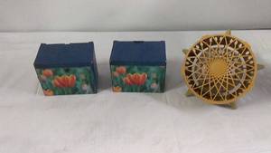 lot 123 image: 2 Ink Cartridge Replacements for Brother LC3013 and a Yellow Smart Sensing Fan