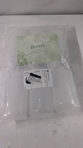 lot 172 image: Set of 6 DEPEPE 500ml Plastic Safety Wash Bottles
