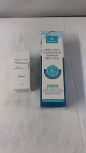 lot 207 image: Skincare and Sleep Bundle RoyceDerm Shampoo, Niacinamide Serum, and Plush Sleep Masks