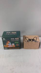 lot 224 image: 270 Biodegradable Dog Poop Bags with Free Dispenser