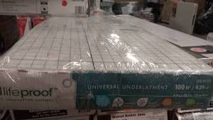 lot 257 image: Lifeproof Universal Underlayment for Flooring - 100 sq. ft. Roll